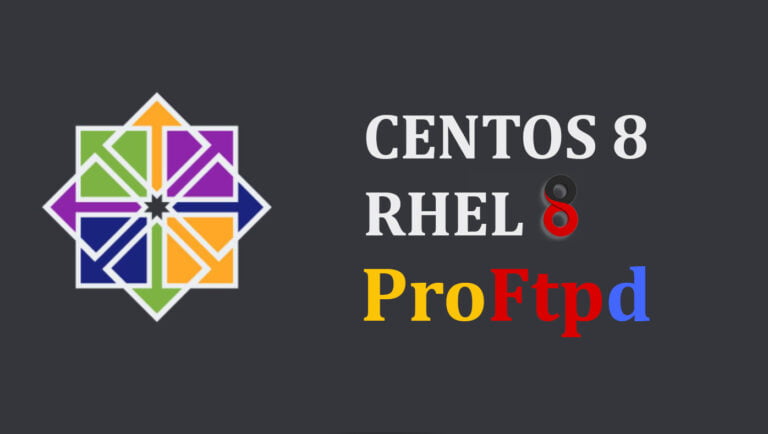 proftpd on centos 8 rhel 8